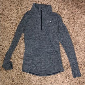 Grey Under Armour Quarter Zip